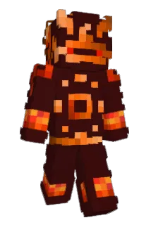 infernalSamurai Minecraft avatar full body