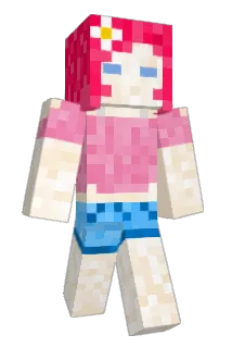 infliximox Minecraft avatar full body