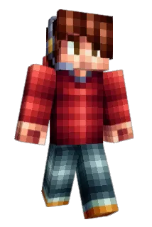 infrarouge Minecraft avatar full body