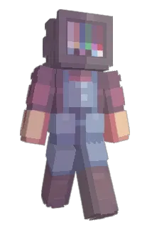 ingenuine Minecraft avatar full body