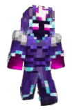 ingerted Minecraft avatar full body