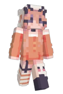 ink345 Minecraft avatar full body
