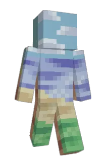 inksac_1537 Minecraft avatar full body