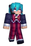 inspecture Minecraft avatar full body