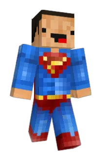 interd Minecraft avatar full body
