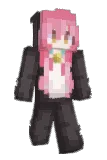 interlinked Minecraft avatar full body
