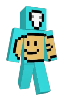 interstelling Minecraft avatar full body