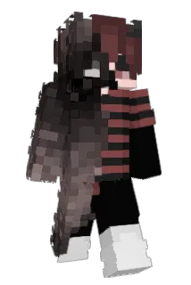 invertime Minecraft avatar full body
