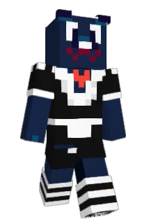 invtrovert Minecraft avatar full body