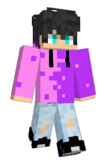ipak_cnv Minecraft avatar full body