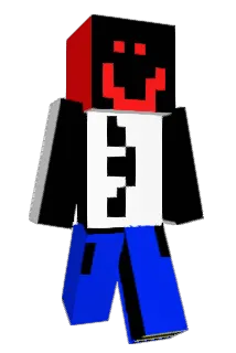 ipsalateral Minecraft avatar full body