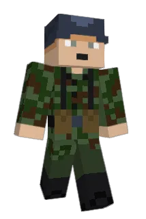 irapanese Minecraft avatar full body