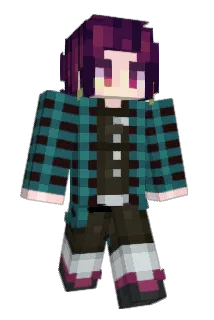 isacce Minecraft avatar full body