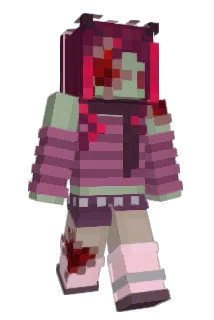 Minecraft-Avatar von isaixi: ganzer Körper