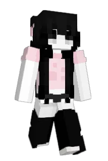 isaxz Minecraft avatar full body