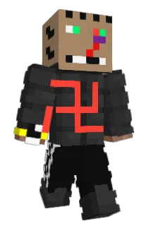 ise3deadpe0ple Minecraft avatar full body