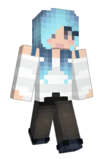 itsLevelee Minecraft avatar full body