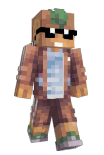 itsOranged Minecraft avatar full body