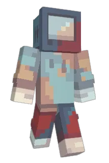 itsRustee Minecraft avatar full body
