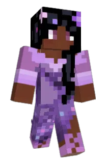 itsViolette Minecraft avatar full body