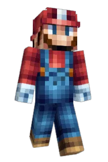 its_a_me_morio Minecraft avatar full body