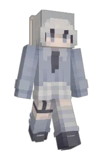 its_august Minecraft avatar full body