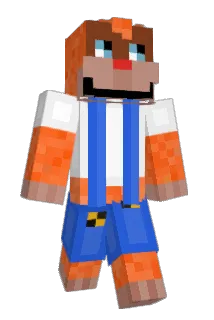 its_blueman Minecraft avatar full body