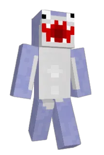 itssharkboi Minecraft avatar full body