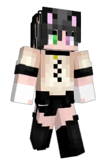 ixzish Minecraft avatar full body