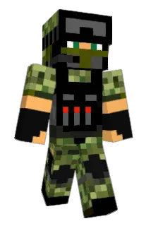 izicko Minecraft avatar full body