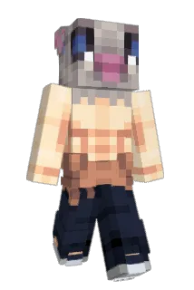 iziiDark Minecraft avatar full body
