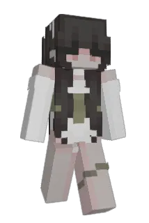 izvia Minecraft avatar full body