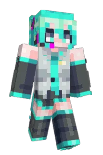 izzycream Minecraft avatar full body