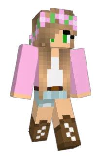 izzydel Minecraft avatar full body