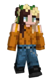 izzyfaewulf Minecraft avatar full body