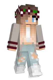 izzyplaysMC18 Minecraft avatar full body