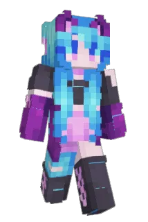 jaNINe Minecraft avatar full body