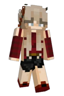 jeanienicolew Minecraft avatar full body