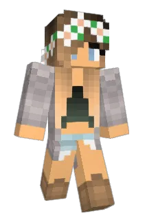jennapeach Minecraft avatar full body