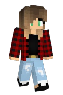 jente12 Minecraft avatar full body