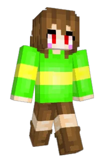 jesstee Minecraft avatar full body