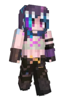 jinx_exe Minecraft avatar full body