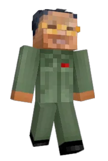 johnoneoneseven Minecraft avatar full body