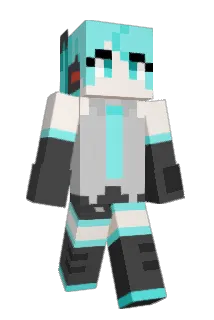 jokercat Minecraft avatar full body