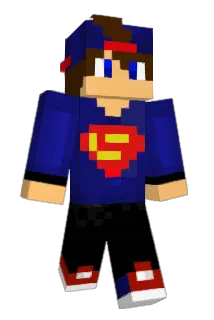 juiked Minecraft avatar full body