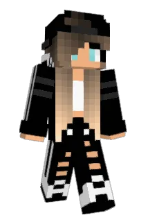 jujuBUBBLEYbee Minecraft avatar full body