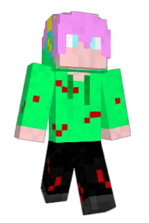 jun02086 Minecraft avatar full body