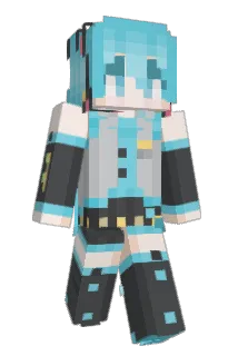 junkhail Minecraft avatar full body