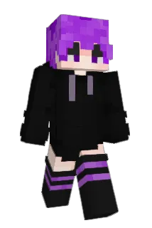 just_a_blahaj Minecraft avatar full body