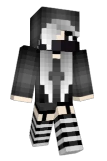 justa_ghoul Minecraft avatar full body